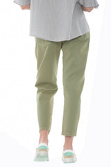 Katia Giannini Jeans Donna con gamba sfrangiata