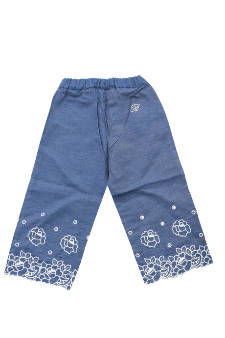 Blumarine Pantalón bebé niña con bordado