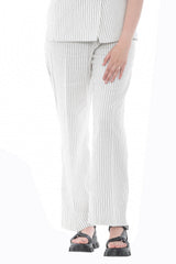 Le Sarte del Sole Women's trousers in striped pattern
