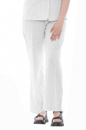 Le Sarte del Sole Women's trousers in striped pattern