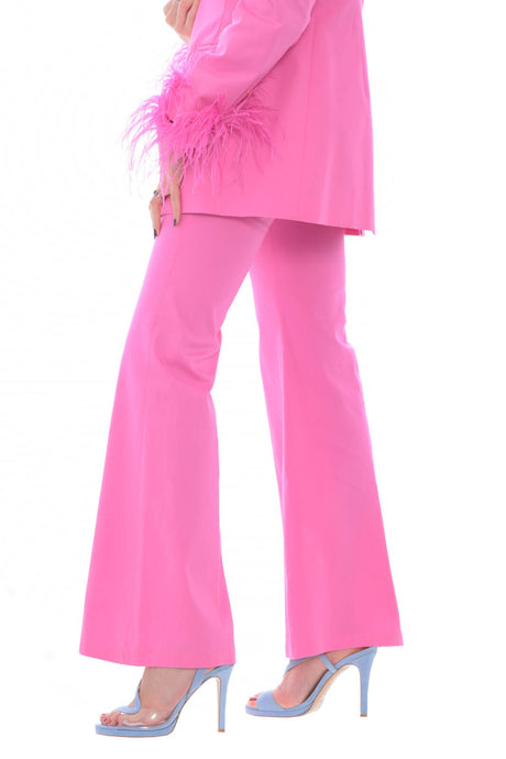 Tension In Pantalones ligeramente acampanados de mujer
