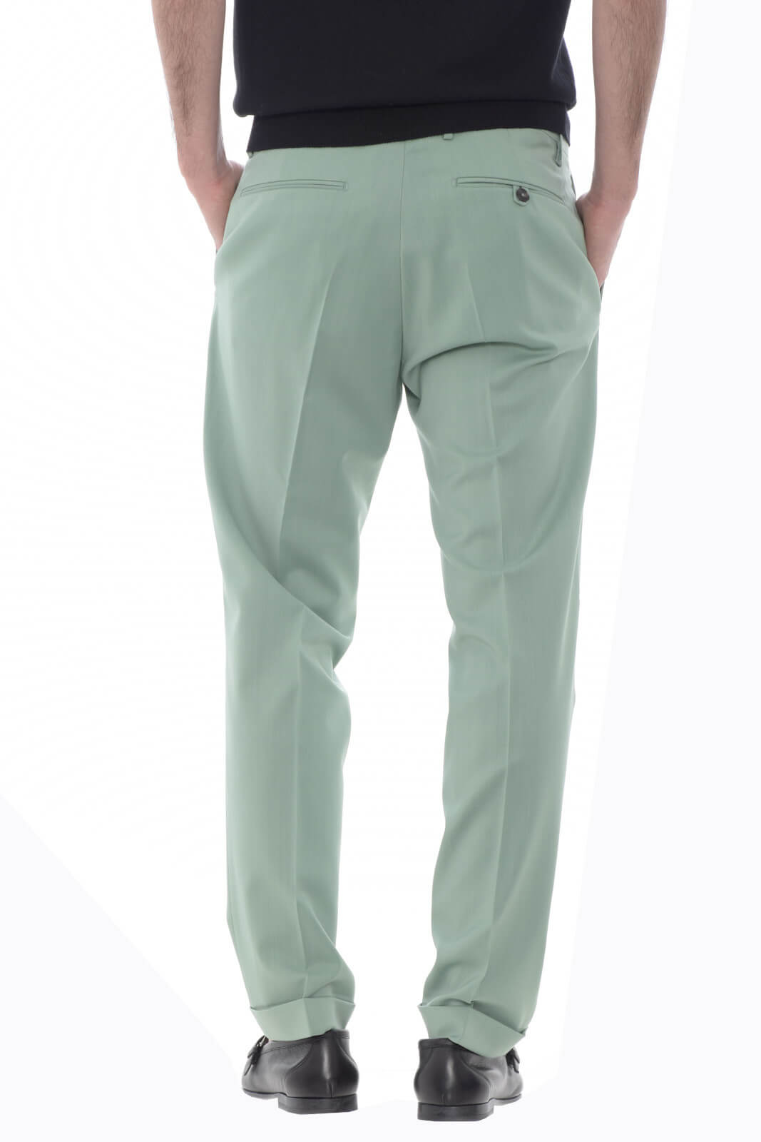 Pantalón de hombre Michael Coal con pliegue FREDERICK 3807