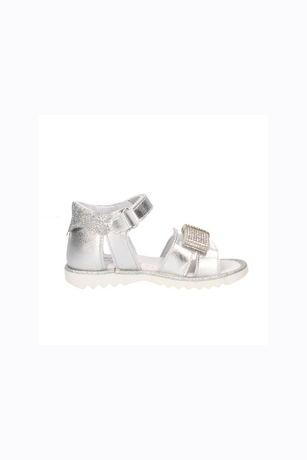 Balducci Girl's sandals with glitter and rhinestones