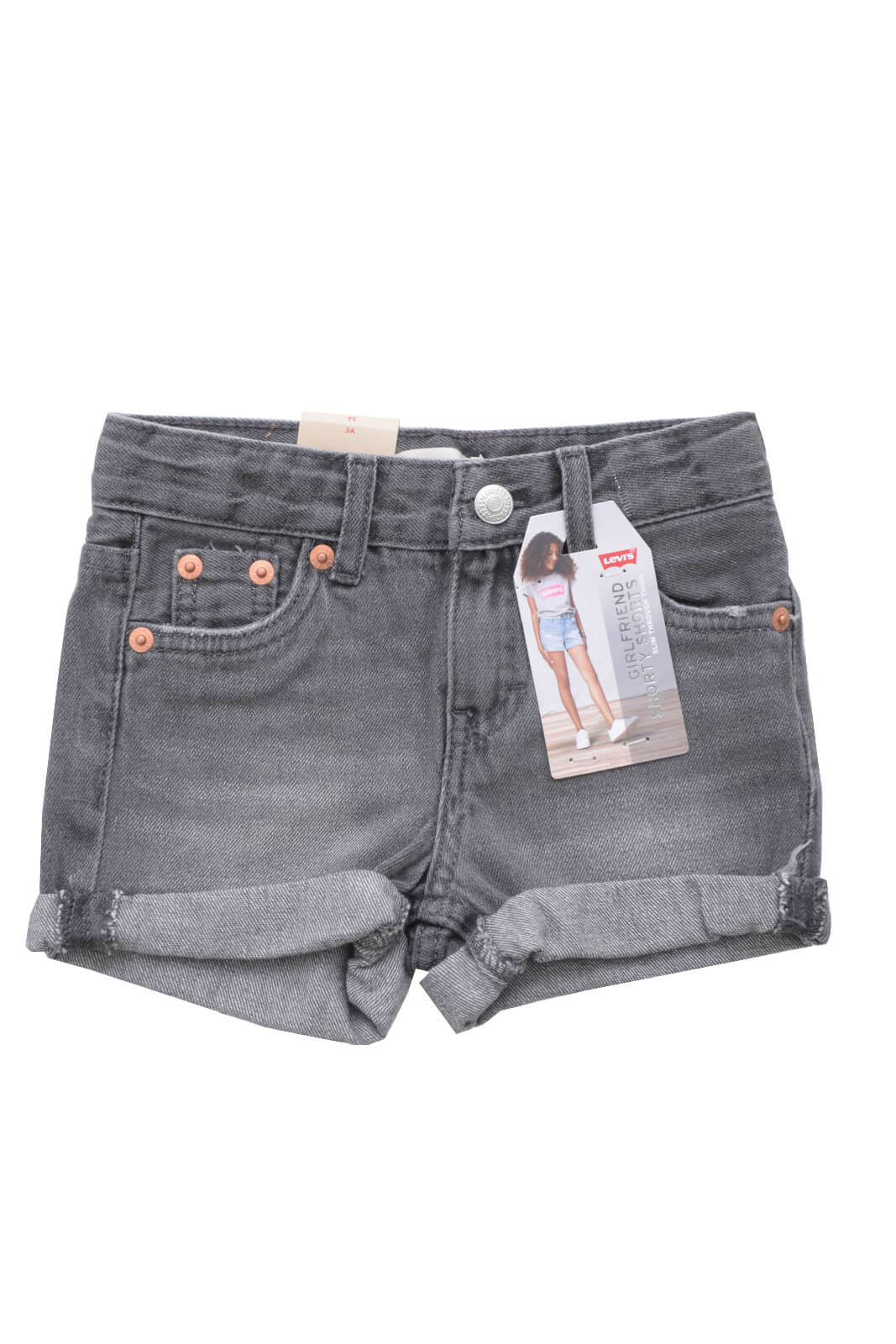 Levi's Shorts Bambina con risvolti