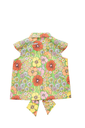 Camisa niña flores John Richmond