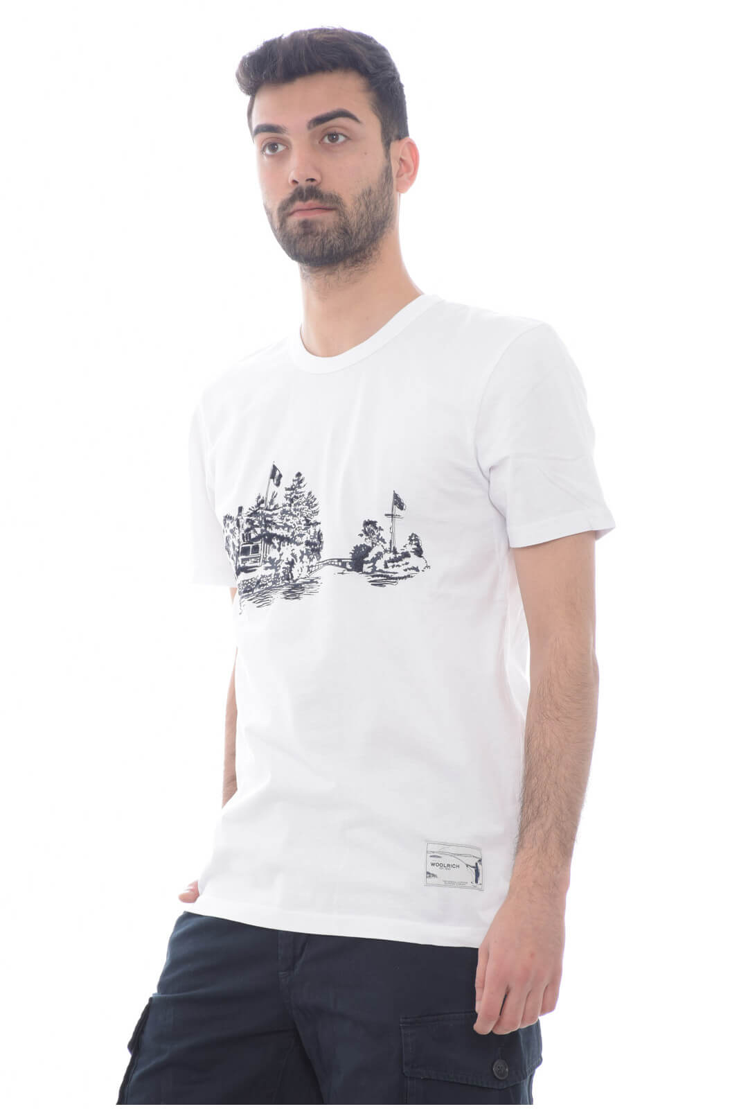 Woolrich T Shirt uomo EMBRO ZAVIKON TEE