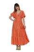 Hanami D'or Women's V-neck dress