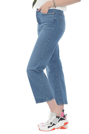 Levi's jeans donna ribcage alla caviglia