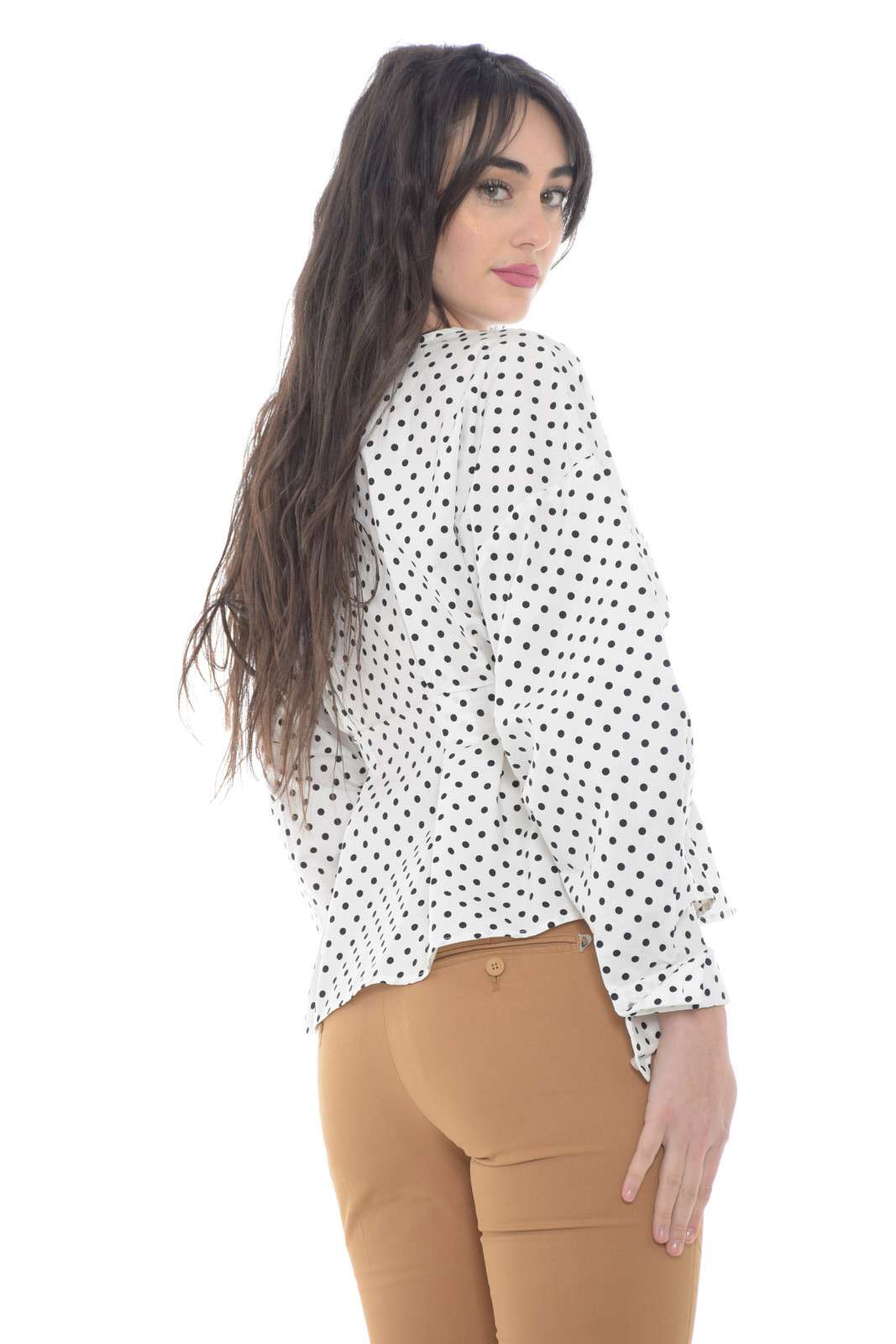 Silvian Heach Camicia Donna fantasia a pois