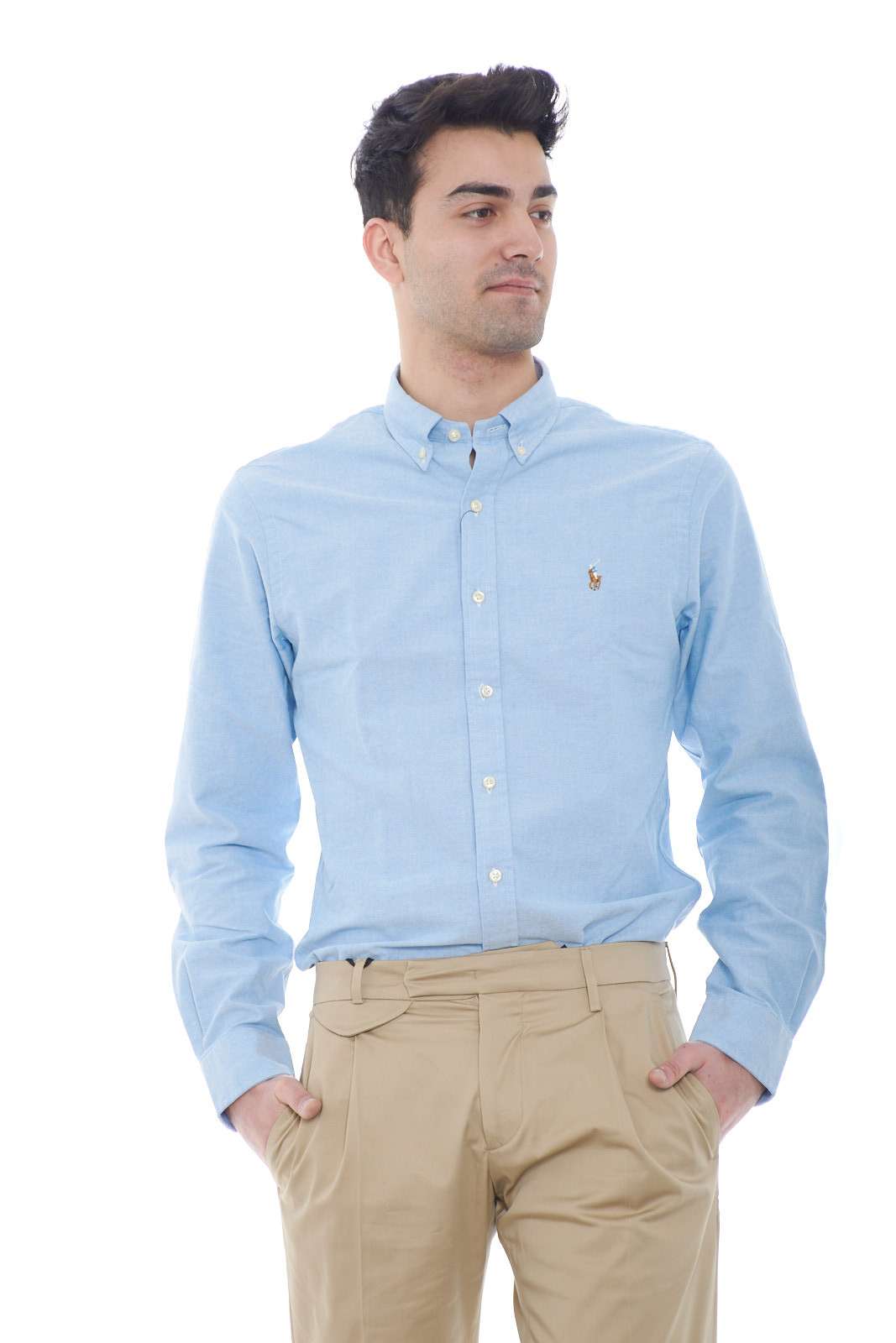 Polo Ralph Lauren men's shirt with micro-processing