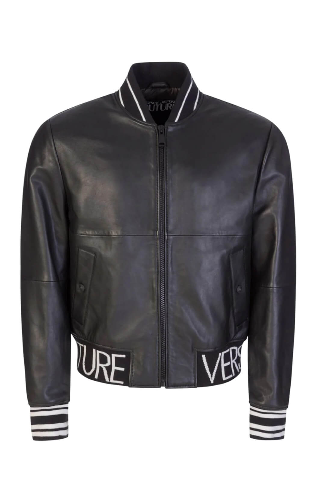 Versace Jeans Couture bomber uomo in pelle