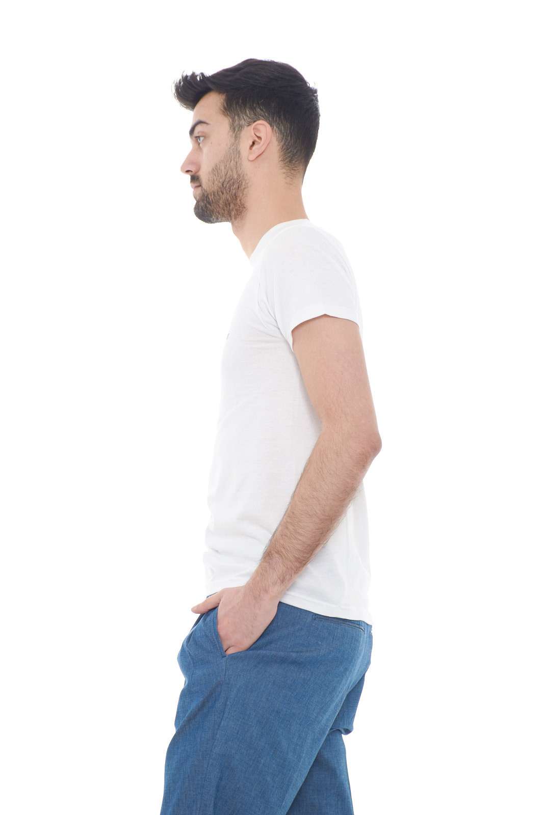 Daniele Alessandrini T shirt uomo in jersey di cotone