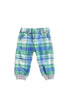 Il Gufo Pantalón infantil con estampado de cuadros