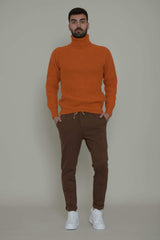 Daniele Alessandrini Men's Trousers in Milan Stitch