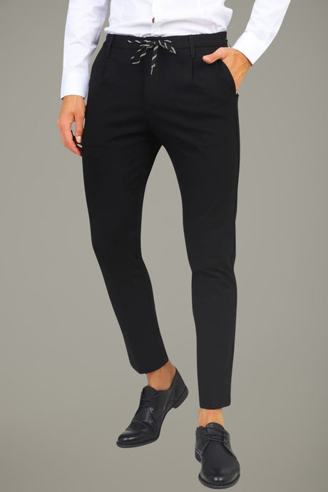 Daniele Alessandrini Men's Trousers in Milan Stitch
