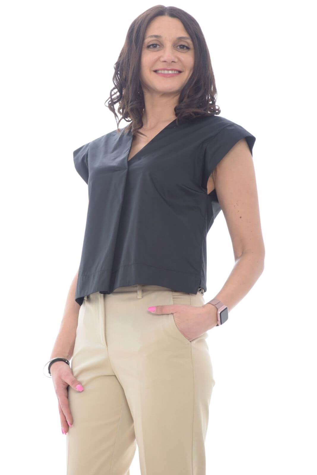 Kaos Women's Muslin Blouse