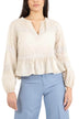 Kaos Jeans women's blouse with lace inserts