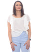 Kaos Top Women with ruffles