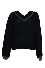 Le Sarte del Sole Maglia Donna con dettagli in lurex