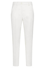 Pantalones de algodón elástico para mujer Seventy