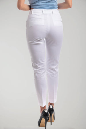 Pantalones de algodón elástico para mujer Seventy