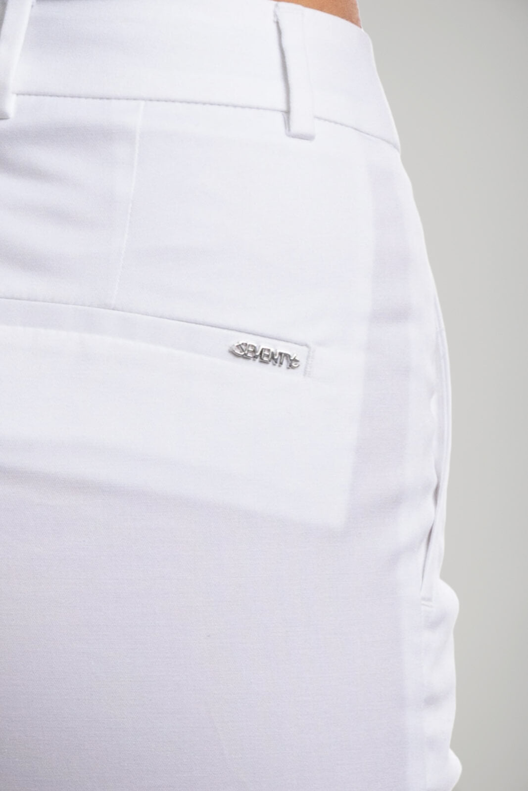 Pantalones de algodón elástico para mujer Seventy