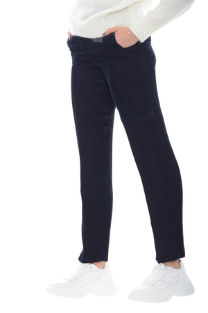 Seventy Pantalón de mujer en terciopelo brillante.