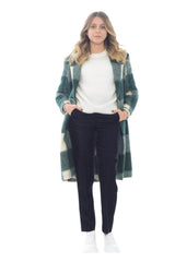 Seventy Pantalón de mujer en terciopelo brillante.