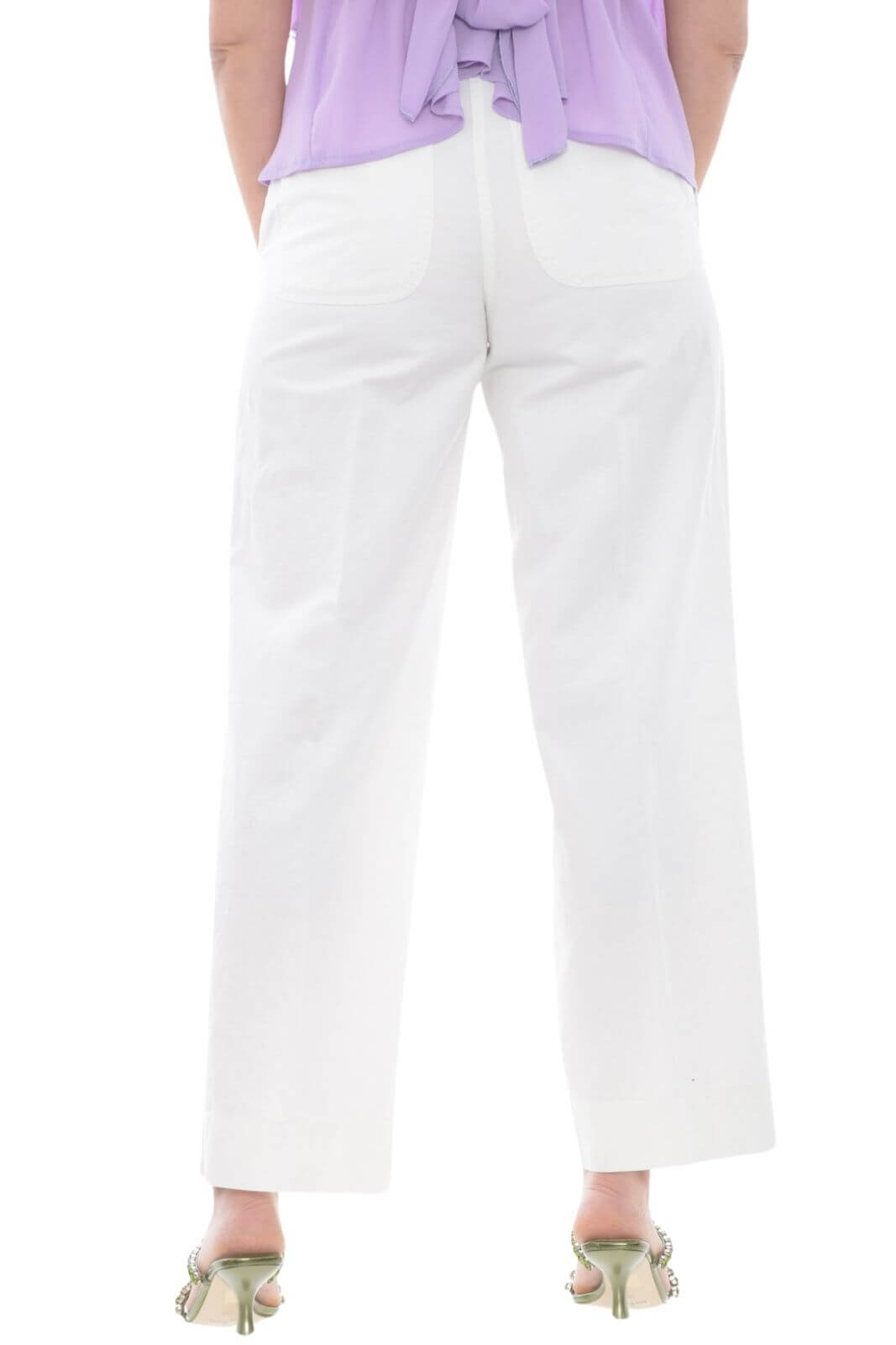 19.70 Pantalón mujer mezcla lino