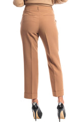Seventy Pantalone Donna chino con risvolto