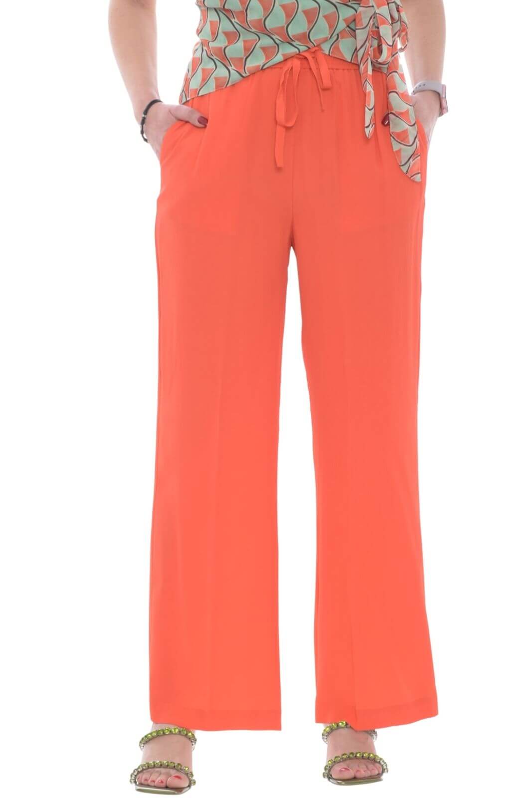 Seventy Pantalone Donna in crepe