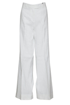 Pantalones anchos de mujer Seventy en mezcla de lino