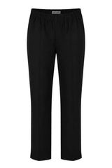 Paquito Pantaloni Donna con Vita Elasticizzata a Gamba Dritta