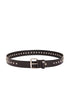 Parosh Cintura Donna in pelle con borchie / Moro
