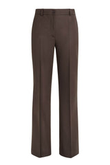 Parosh Pantaloni Donna in gabardina a zampa