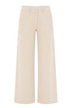 Parosh Pantaloni Donna in velluto wide leg
