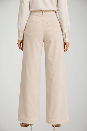 Parosh Pantaloni Donna in velluto wide leg