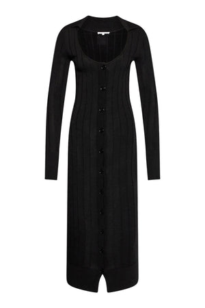 Abito da donna Patrizia Pepe in maglia chemisier fronte