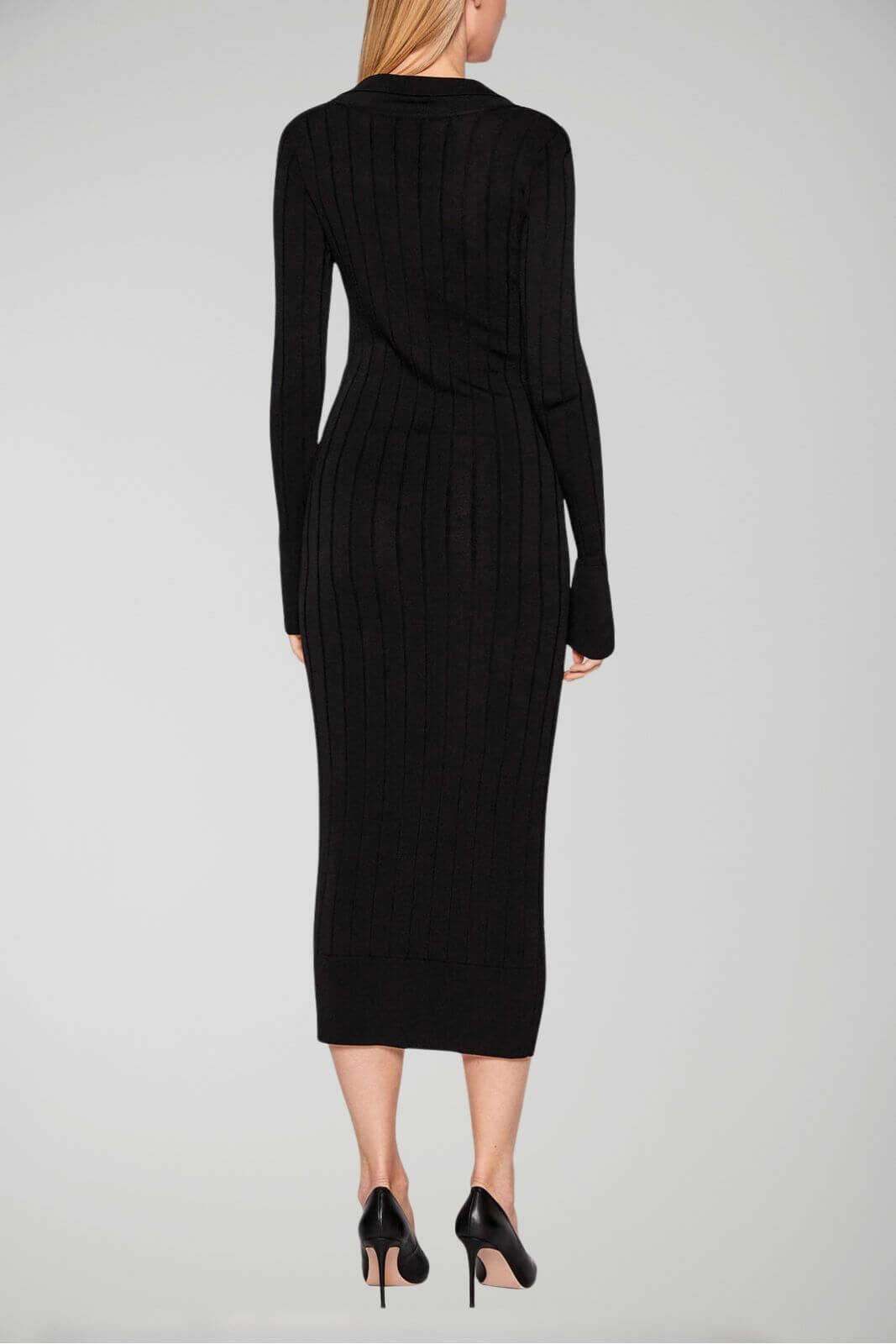 Abito da donna Patrizia Pepe in maglia chemisier retro