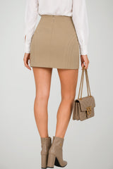 Patrizia Pepe Mini Gonna con Cintura