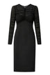 Patrizia Pepe Abito Donna con Corpetto in Tulle