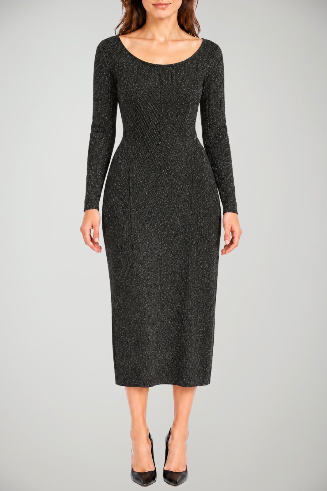 Patrizia Pepe Abito Donna lungo in lurex
