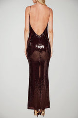 Patrizia Pepe Abito Donna con Paillettes All Over
