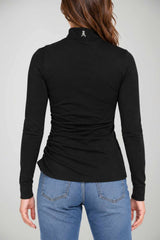 Patrizia Pepe T-shirt Donna Cut Out Maniche Lunghe