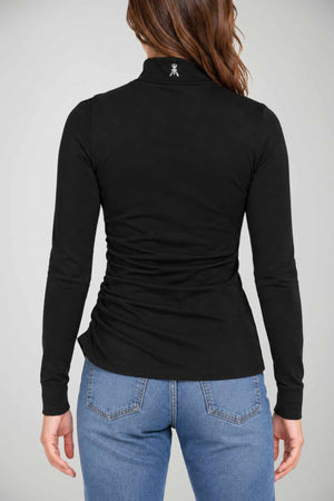 Patrizia Pepe T-shirt Donna Cut Out Maniche Lunghe
