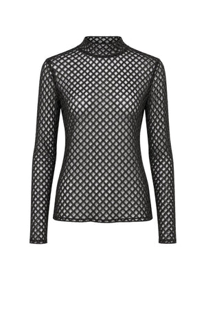 Patrizia Pepe T-shirt Donna traforata in lurex