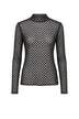 Patrizia Pepe T-shirt Donna traforata in lurex