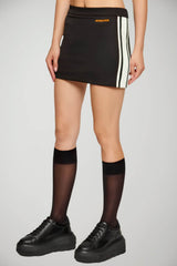 Patrizia Pepe Mini Gonna con Vita Elasticizzata