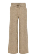 Patrizia Pepe Pantaloni Donna in maglia Wide Leg