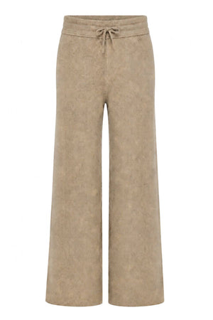 Patrizia Pepe Pantaloni Donna in maglia Wide Leg